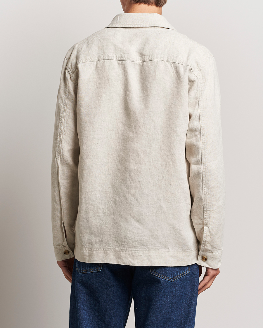 Herre | Skjorter | NN07 | Olav Linen Overshirt Oat