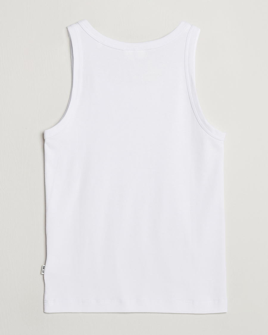 Herre | T-Shirts | NN07 | Mick Tank Top White