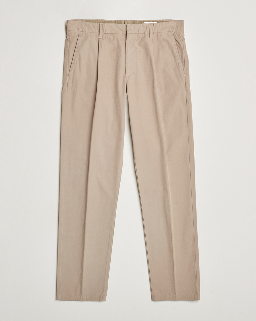 Herre | Bukser | NN07 | Bill Cotton Trousers Greige