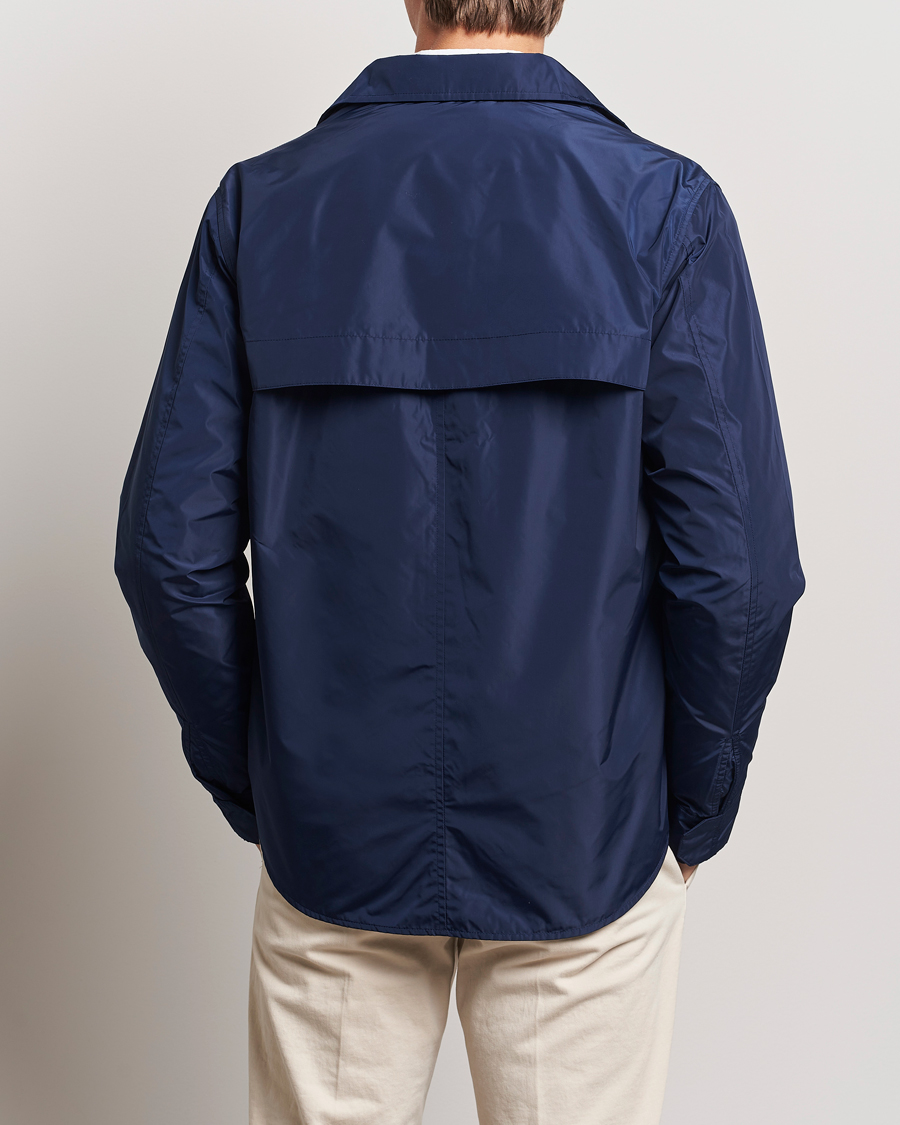 Herre | Jakker | Polo Ralph Lauren | Water-Repellent Shirt Jacket Newport Navy
