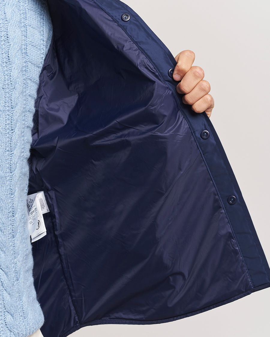 Herre | Jakker | Polo Ralph Lauren | Water-Repellent Shirt Jacket Newport Navy