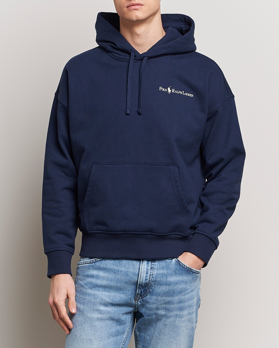 Herre |  | Polo Ralph Lauren | Heavy Fleece Hoodie Cruise Navy