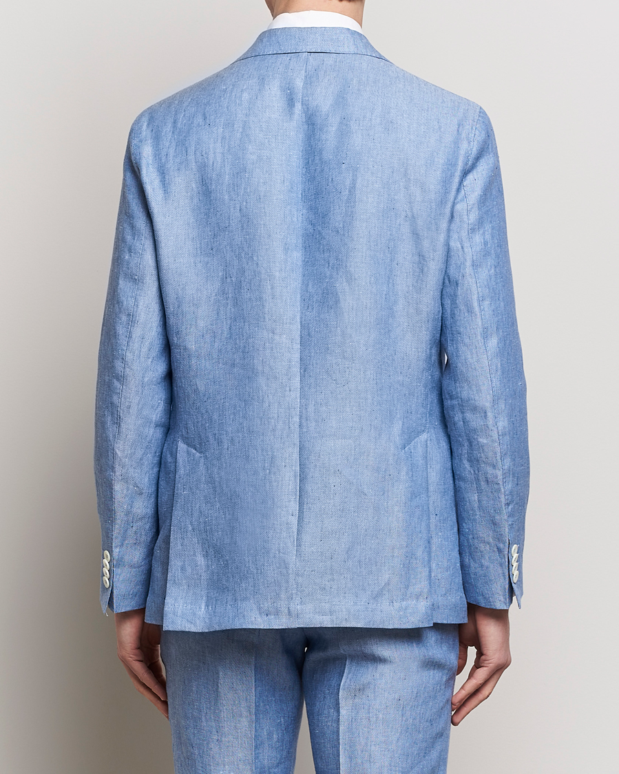 Herre | Blazere & jakker | Oscar Jacobson | Ferry Soft Linen Blazer Smog Blue