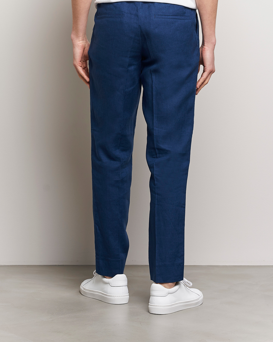 Herre | Bukser | J.Lindeberg | Soren Linen Pants Estate Blue