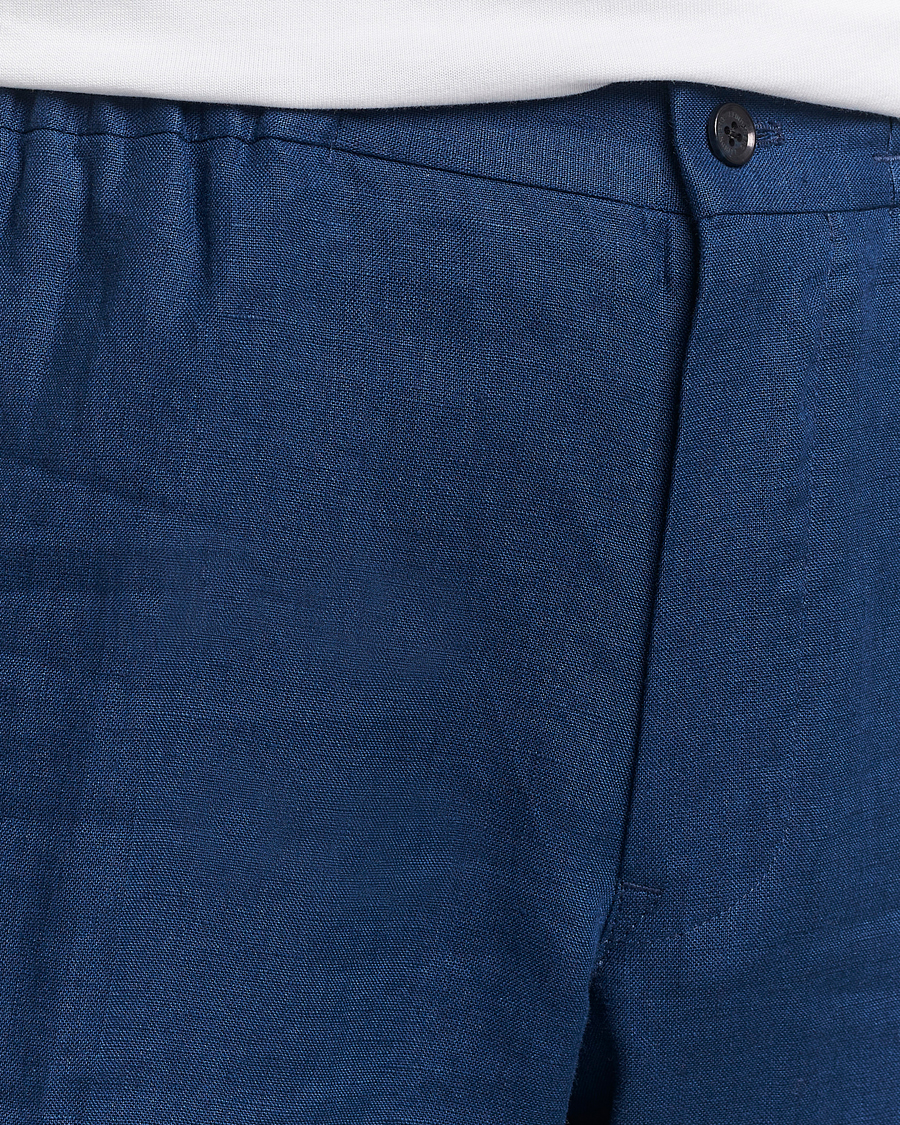 Herre | Bukser | J.Lindeberg | Soren Linen Pants Estate Blue