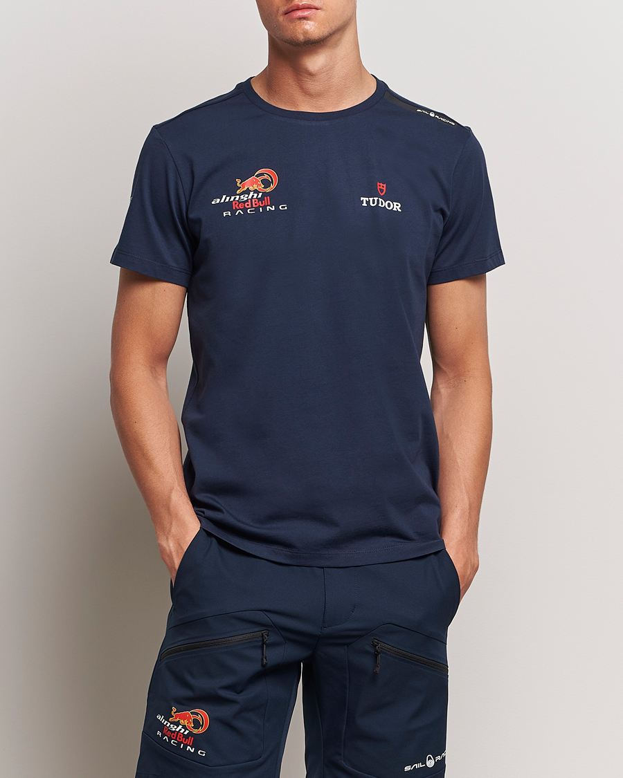 Herre |  | Sail Racing | America's Cup ARBR Crew Neck T-Shirt Blue