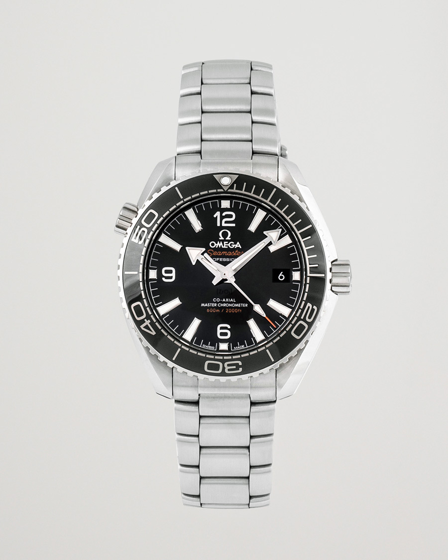Herre | Omega Pre-Owned Seamaster Planet Ocean Silver | Omega Pre-Owned | Seamaster Planet Ocean Silver