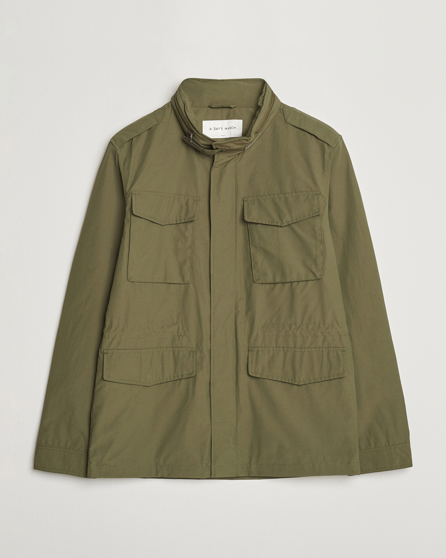 Herre | Jakker | A Day's March | Barnett M65 Jacket Olive