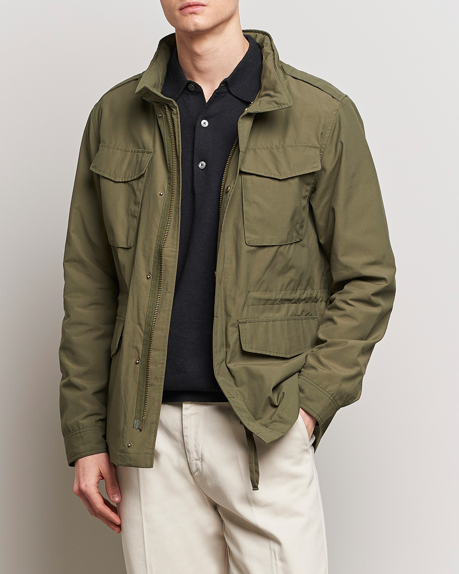 Herre | Efterårsjakker | A Day's March | Barnett M65 Jacket Olive