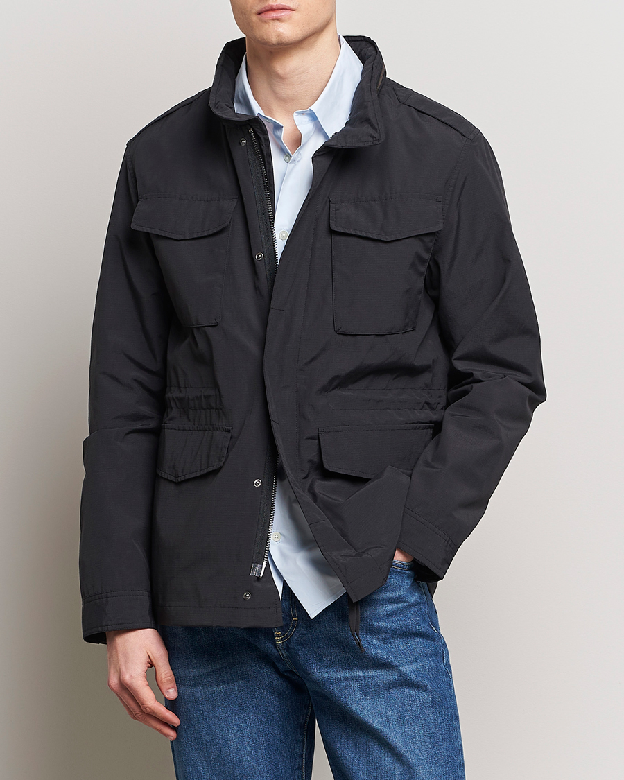 Herre | Business & Beyond | A Day's March | Barnett M65 Jacket Black