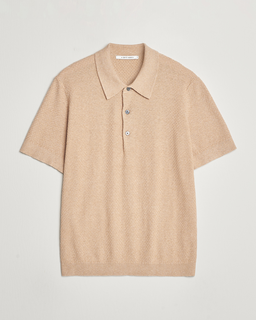 Herre | Polotrøjer | A Day's March | Rosehall Bric Polo Khaki