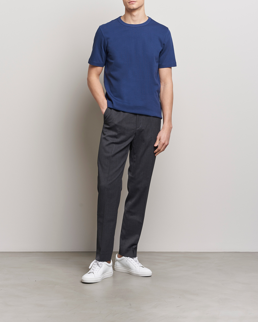 Herre | T-Shirts | A Day's March | Heavy T-Shirt Brewers Blue