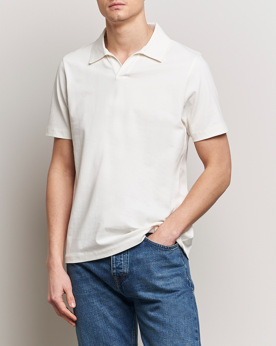 Herre | Tøj | A Day's March | Greylock Jersey Polo Sugar