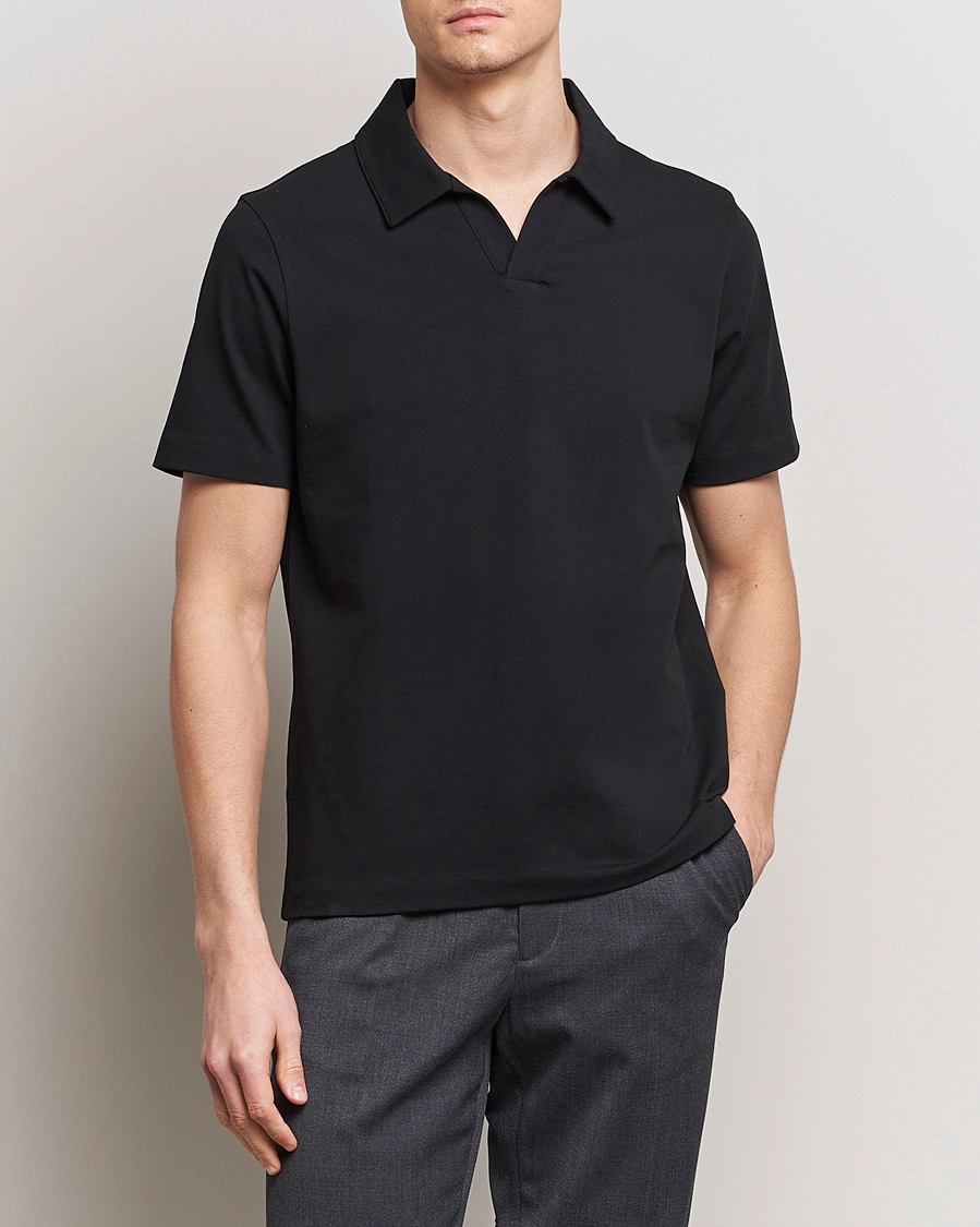 Herre | Nyheder | A Day's March | Greylock Jersey Polo Black