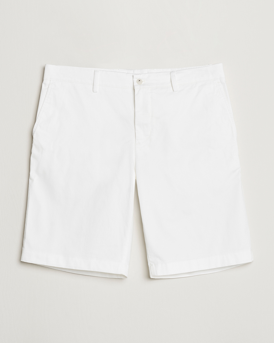 Herre | Shorts | J.Lindeberg | Nathan Cloud Satin Shorts White