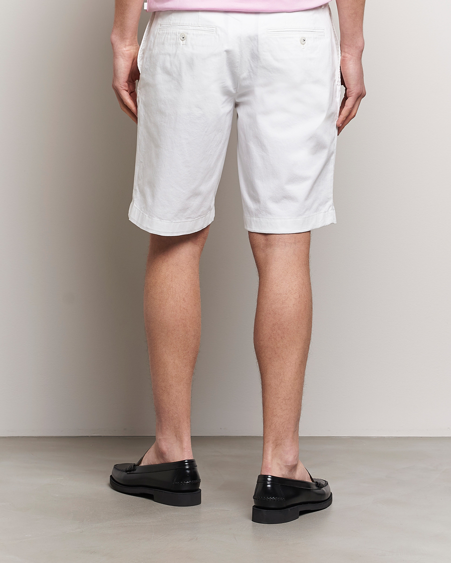 Herre | Shorts | J.Lindeberg | Nathan Cloud Satin Shorts White