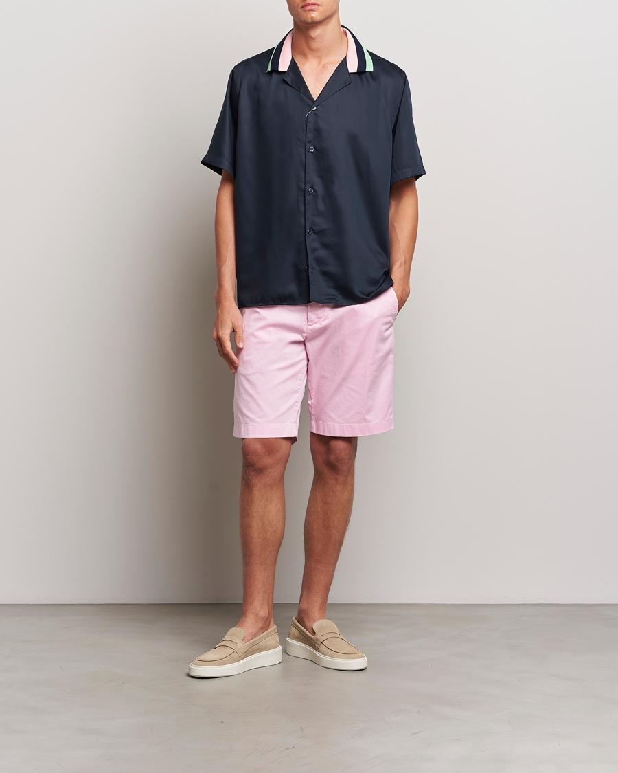 Herre | Shorts | J.Lindeberg | Nathan Cloud Satin Shorts Pink Lavender