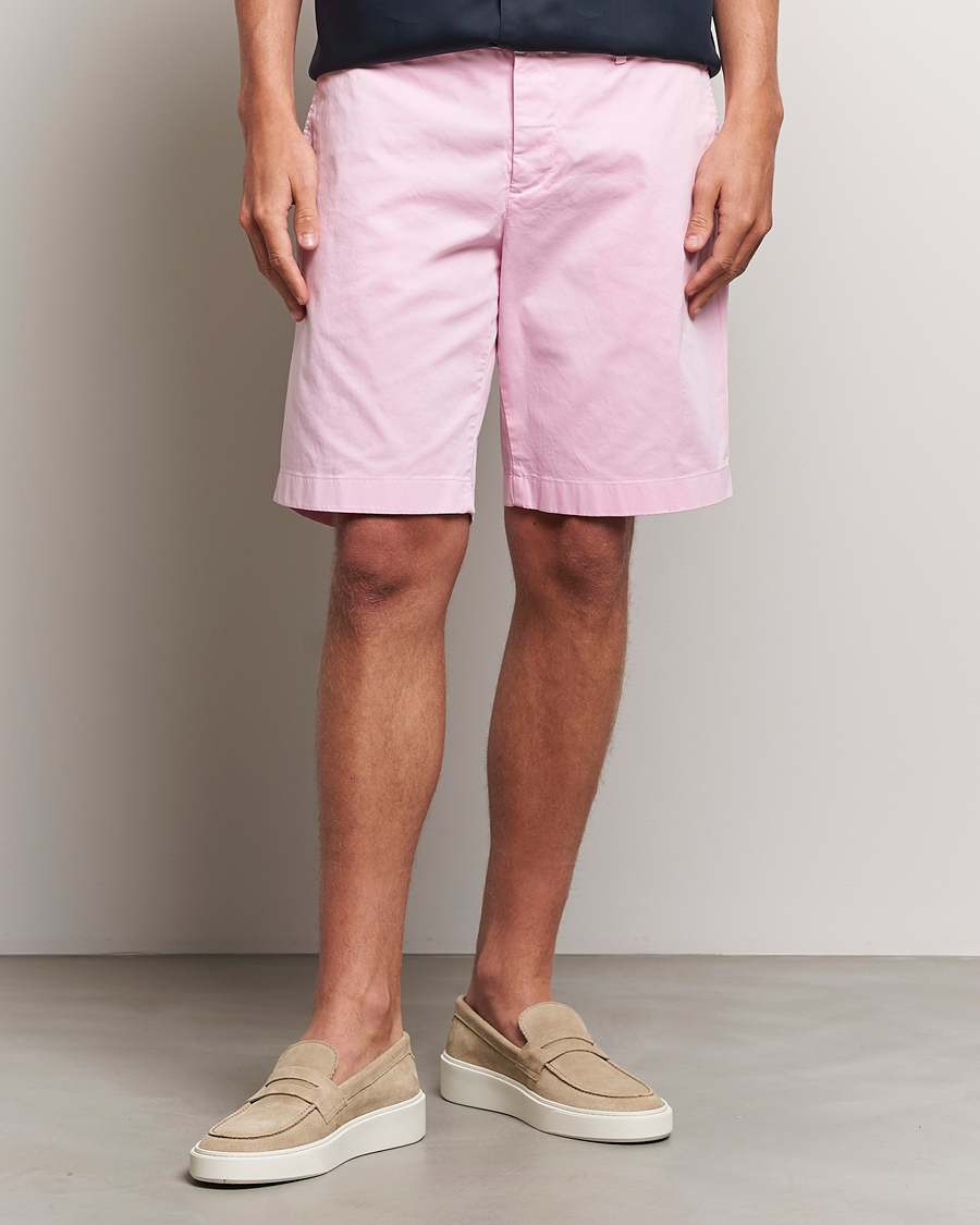 Herre | Shorts | J.Lindeberg | Nathan Cloud Satin Shorts Pink Lavender
