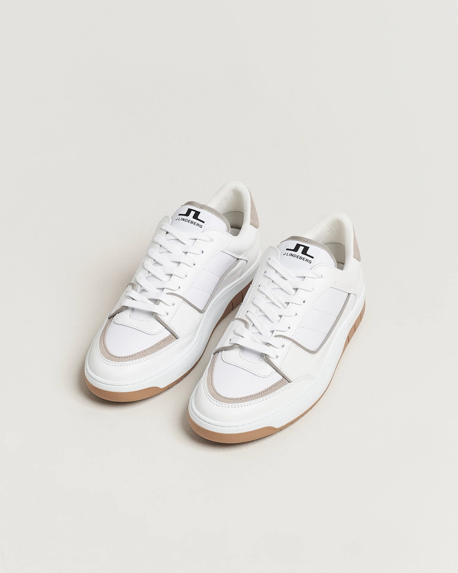 Herre | Hvide sneakers | J.Lindeberg | Cobe Tennis Sneaker White