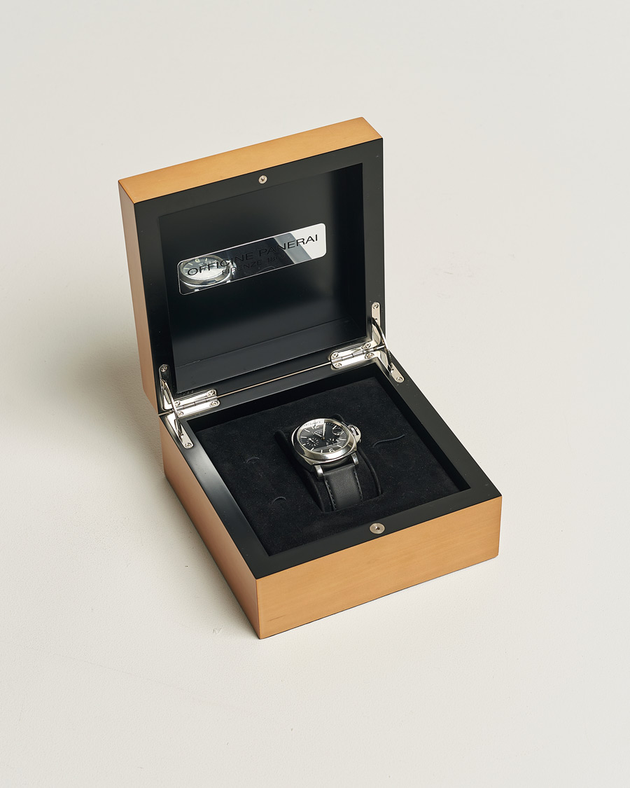 Herre | Panerai Pre-Owned Luminor PAM00090 Silver | Panerai Pre-Owned | Luminor PAM00090 Silver