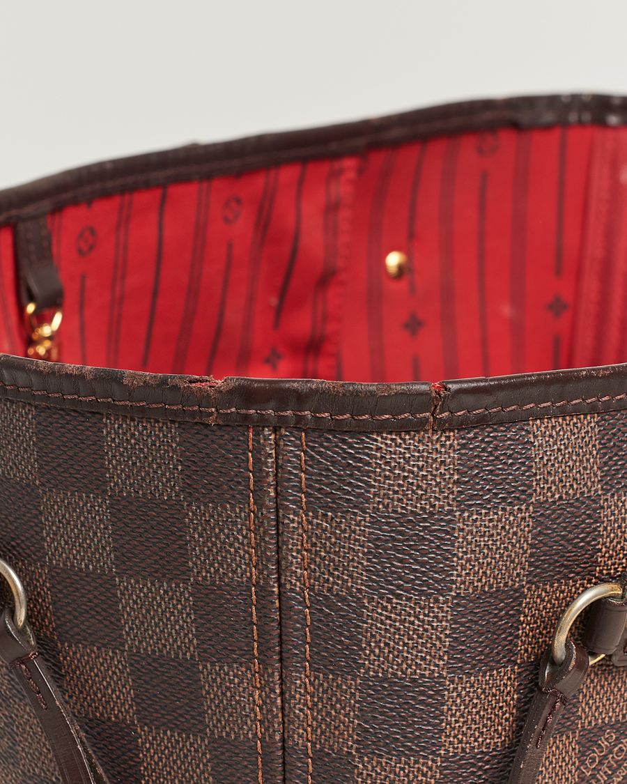 Herre | Louis Vuitton Pre-Owned Neverfull MM Totebag Damier Ebene | Louis Vuitton Pre-Owned | Neverfull MM Totebag Damier Ebene
