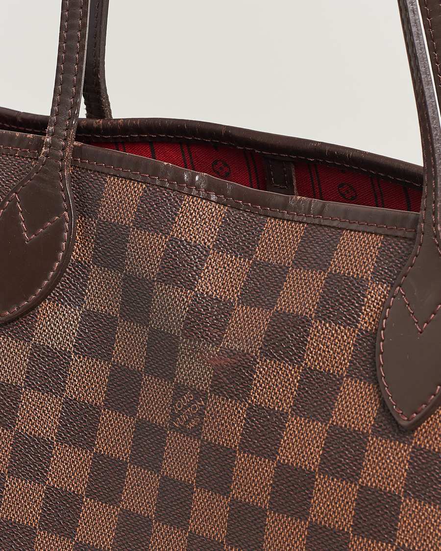 Herre | Louis Vuitton Pre-Owned Neverfull MM Totebag Damier Ebene | Louis Vuitton Pre-Owned | Neverfull MM Totebag Damier Ebene
