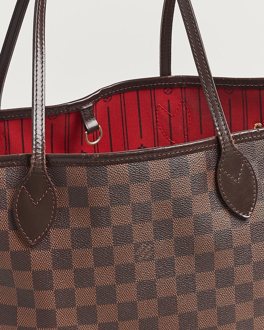 Herre | Louis Vuitton Pre-Owned Neverfull MM Totebag Damier Ebene | Louis Vuitton Pre-Owned | Neverfull MM Totebag Damier Ebene