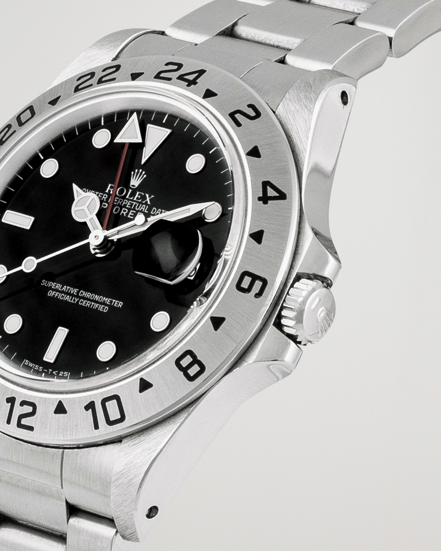 Herre | Rolex Pre-Owned Explorer II 16570 Silver | Rolex Pre-Owned | Explorer II 16570 Silver