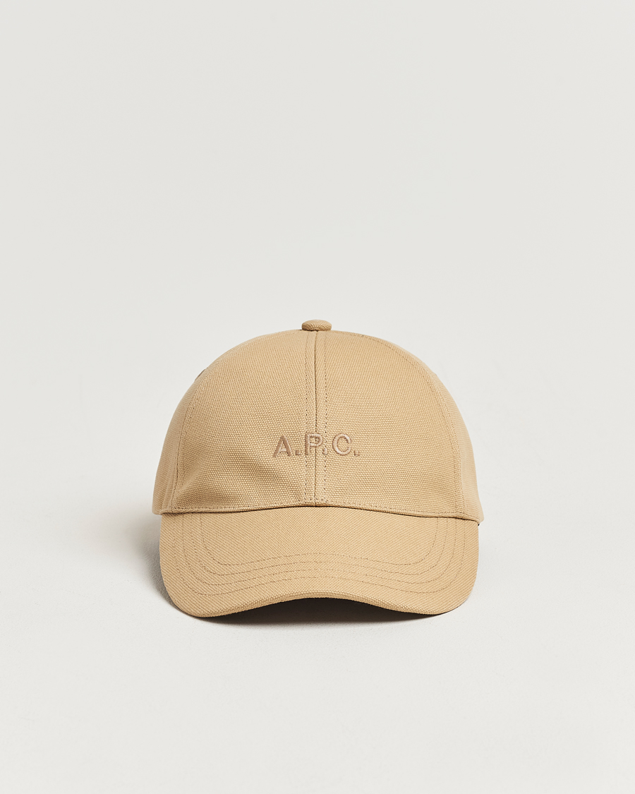 Herre |  | A.P.C. | Charlie Baseball Cap Dark Beige