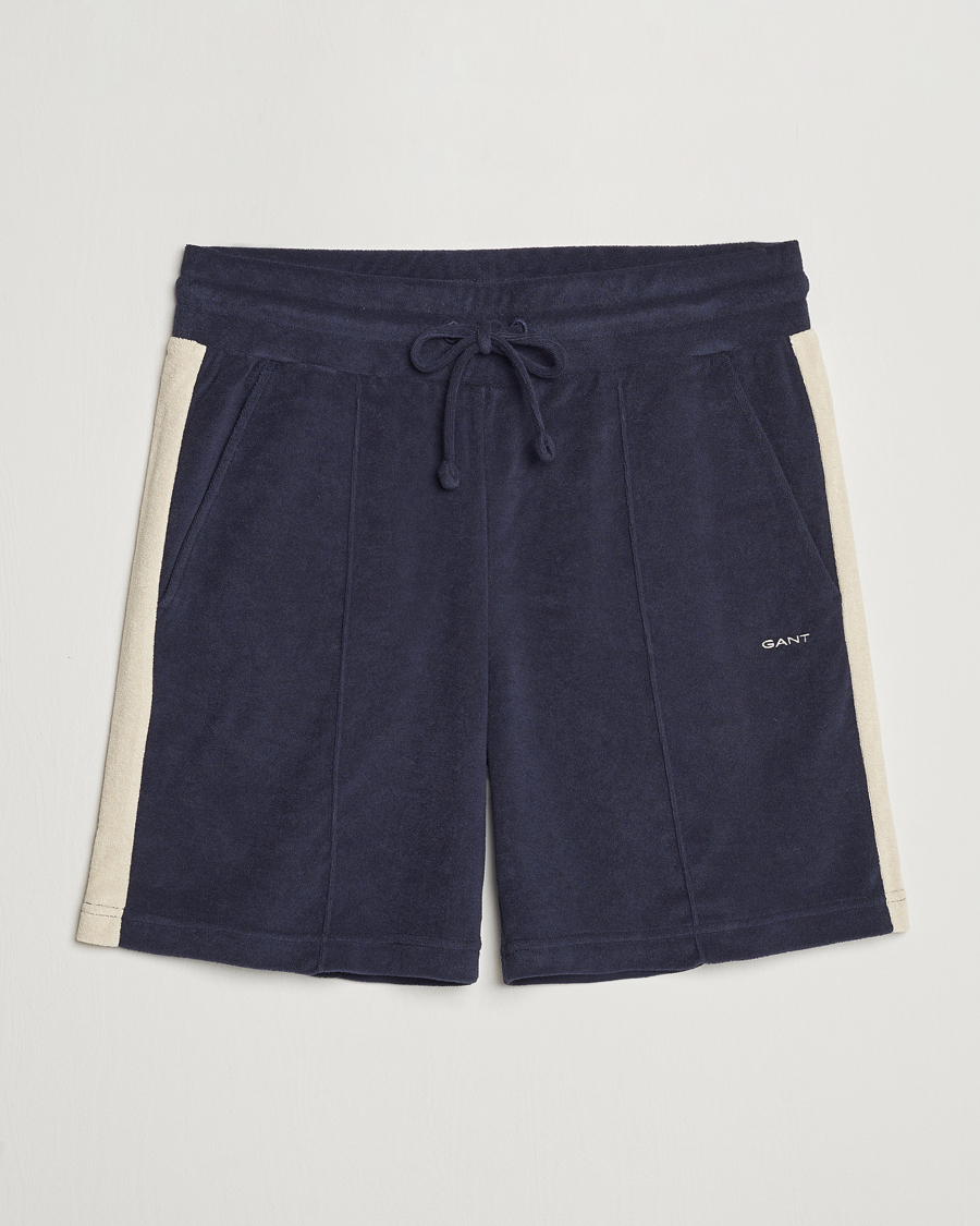 Herre | Shorts | GANT | Towelling Shorts Evening Blue
