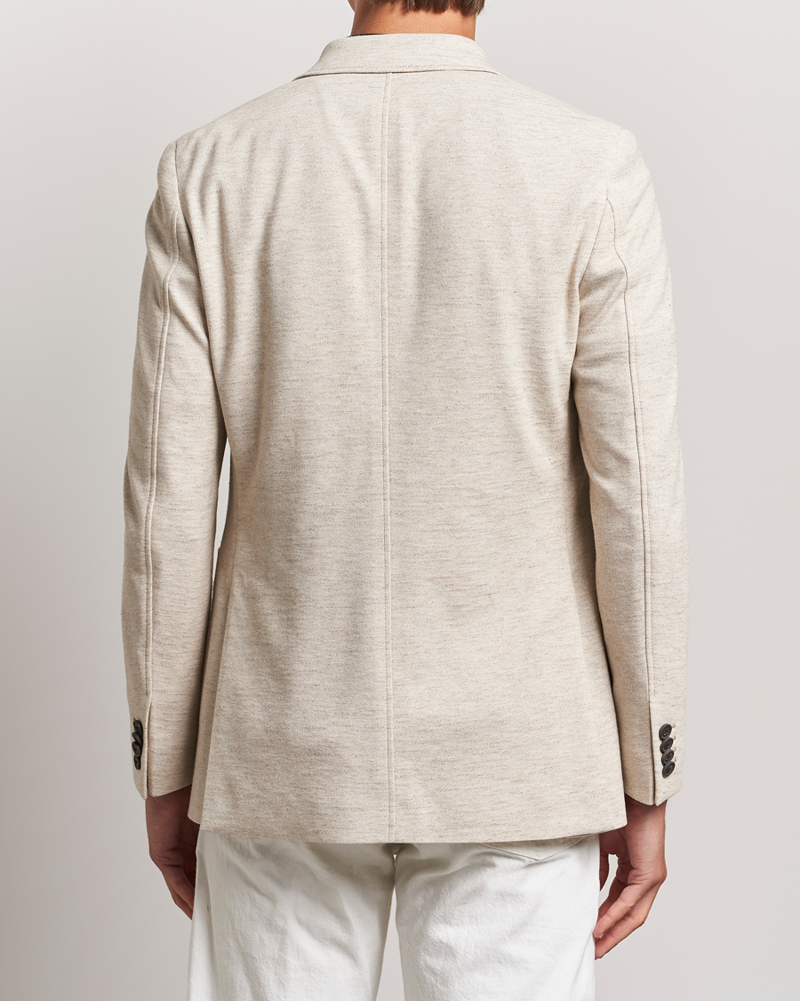 Herre | Blazere & jakker | GANT | Slim Cotton/Linen Jersey Blazer Seed Melange