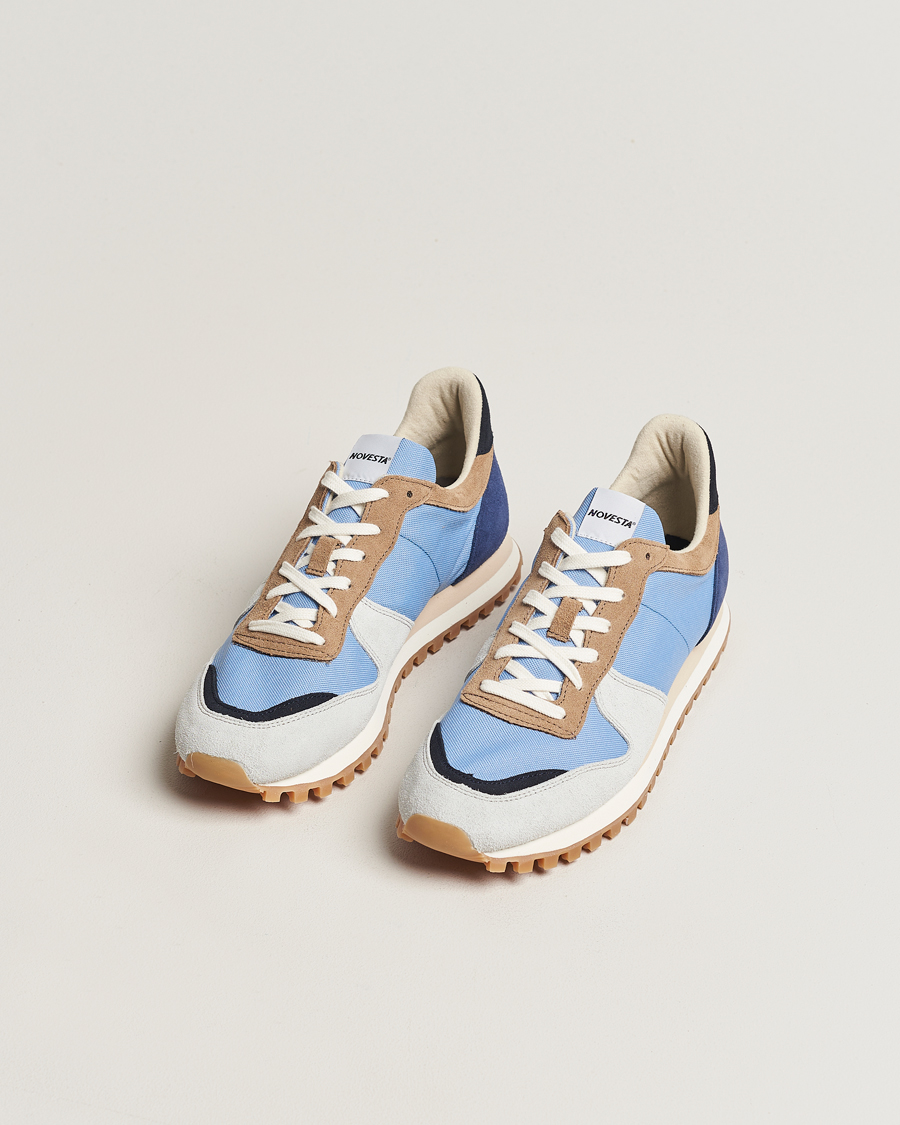 Herre | Novesta Marathon Trail Running Sneaker Beige Sky | Novesta | Marathon Trail Running Sneaker Beige Sky