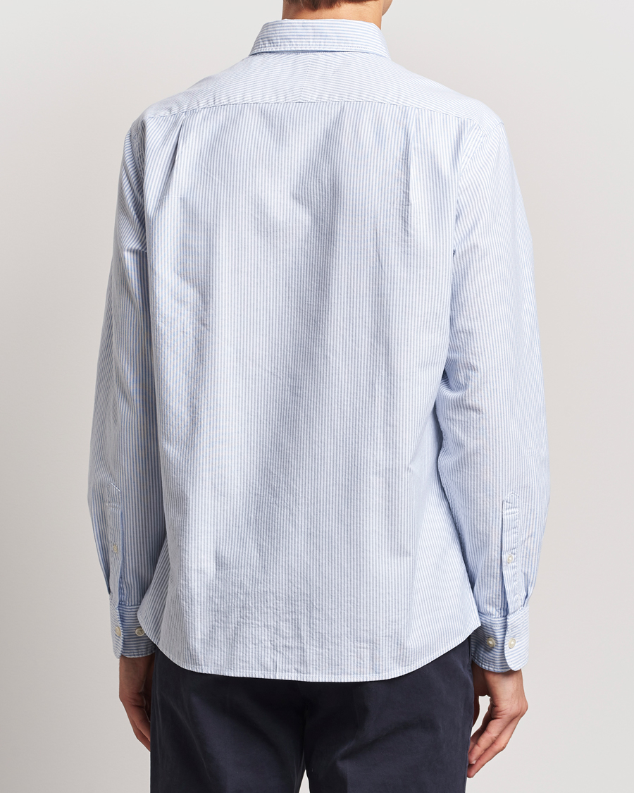 Herre | Skjorter | Charles Tyrwhitt | Button Down Stretch Oxford Shirt Blue/Whte