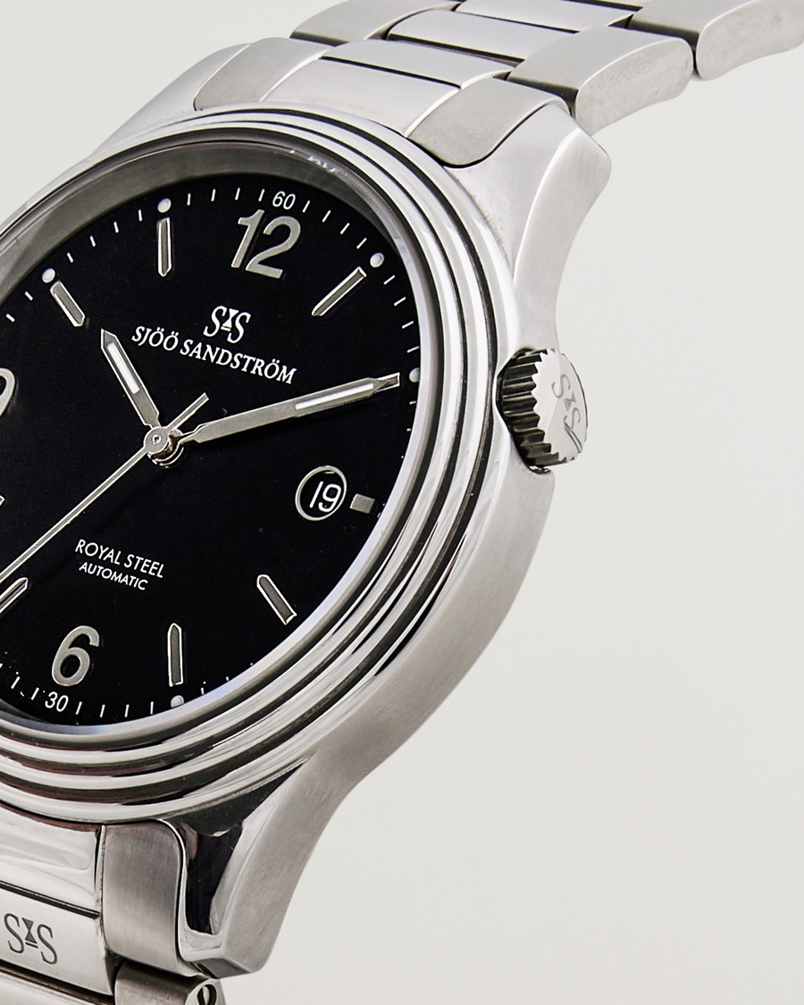 Herre | Pre-Owned & Vintage Watches | Sjöö Sandström Pre-Owned | Royal Steel 41mm Silver