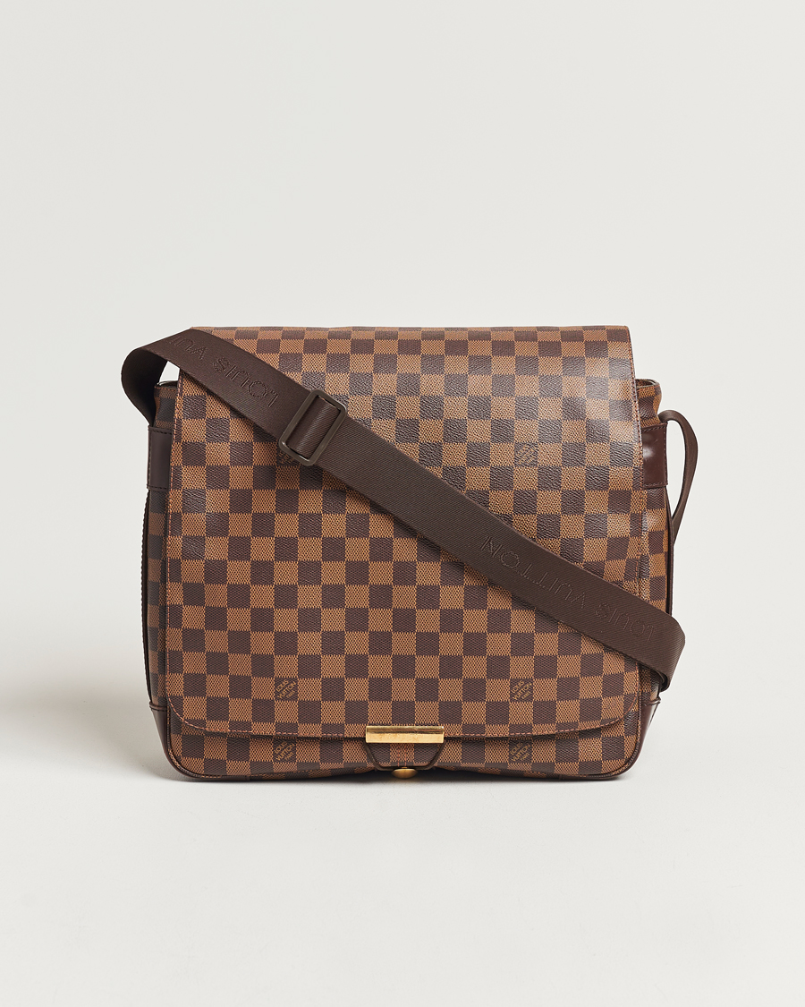 Herre | Louis Vuitton Pre-Owned Abbesses Messenger Bag Damier Ebene | Louis Vuitton Pre-Owned | Abbesses Messenger Bag Damier Ebene