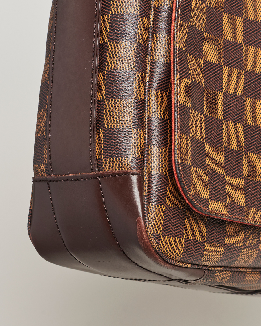 Herre | Louis Vuitton Pre-Owned Abbesses Messenger Bag Damier Ebene | Louis Vuitton Pre-Owned | Abbesses Messenger Bag Damier Ebene