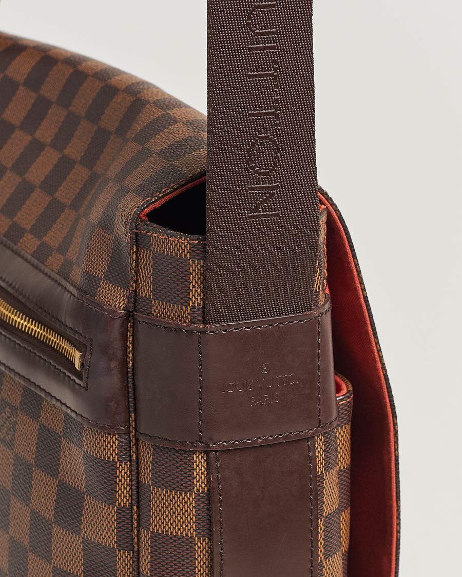 Herre | Louis Vuitton Pre-Owned Abbesses Messenger Bag Damier Ebene | Louis Vuitton Pre-Owned | Abbesses Messenger Bag Damier Ebene