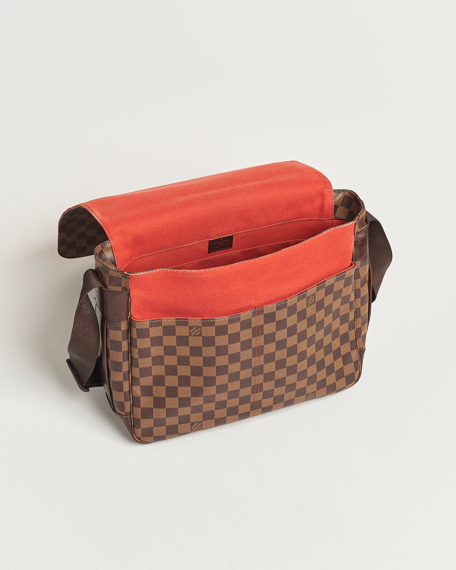 Herre | Louis Vuitton Pre-Owned Abbesses Messenger Bag Damier Ebene | Louis Vuitton Pre-Owned | Abbesses Messenger Bag Damier Ebene