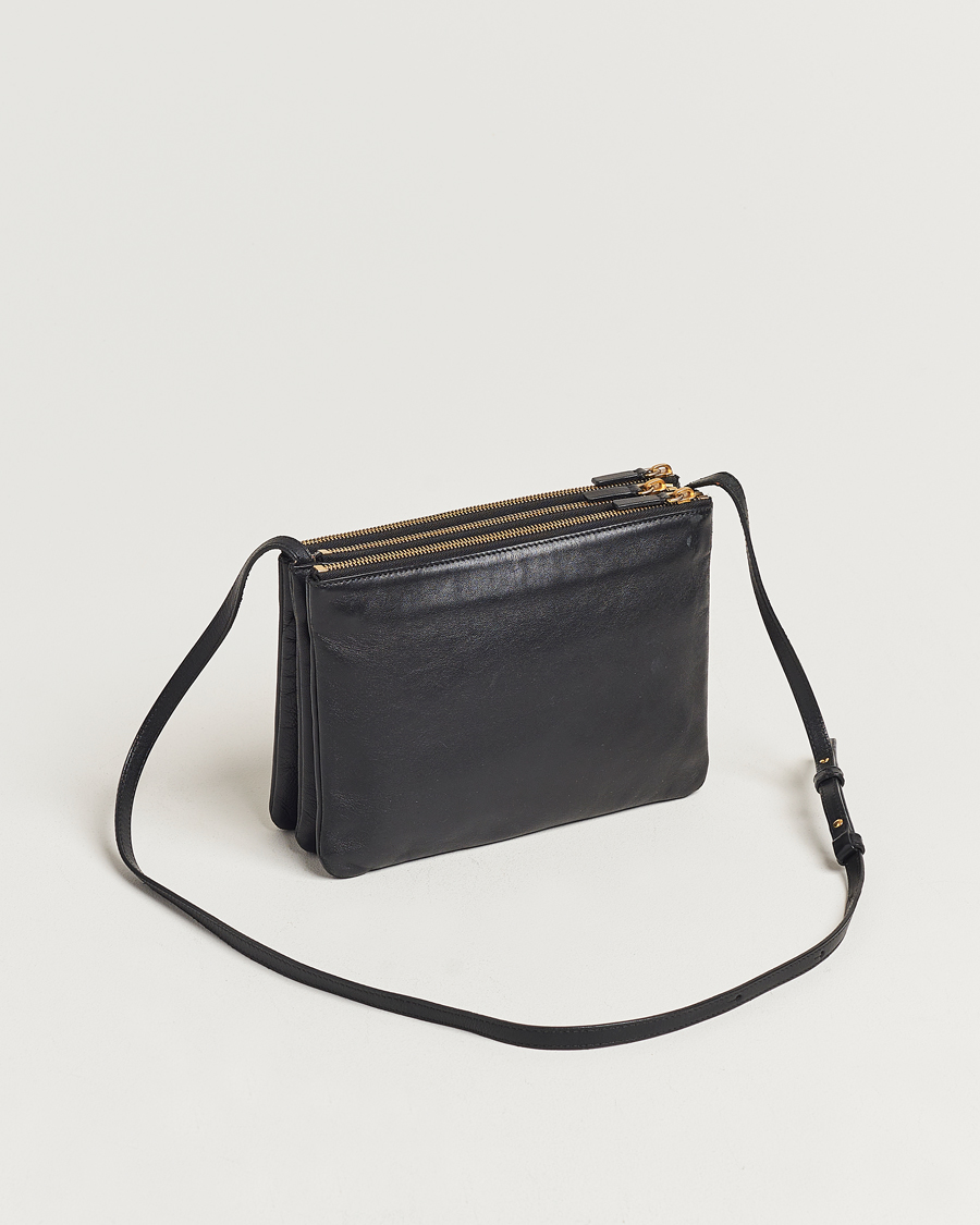 Men | Gifts for Her | Celine Pre-Owned | Trio Leather Handbag Black