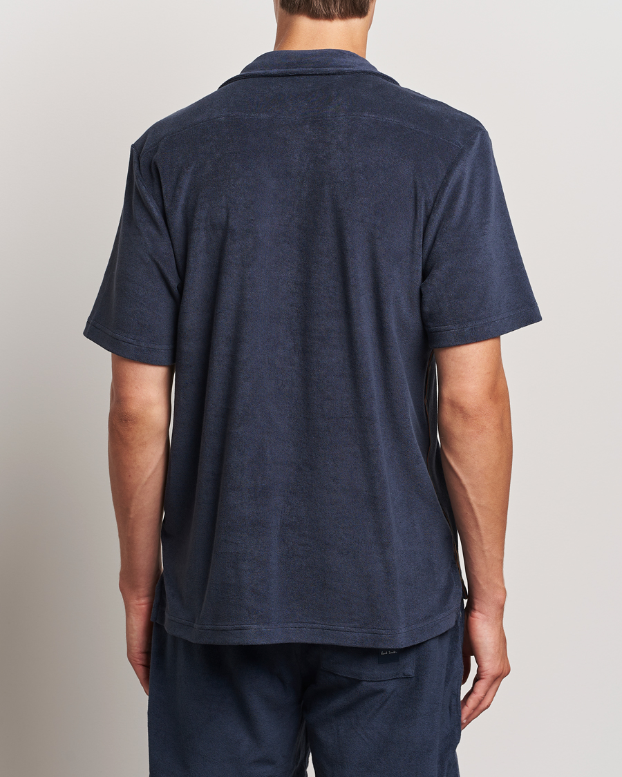 Herre | Polotrøjer | Paul Smith | Stripe Towelling Polo Navy