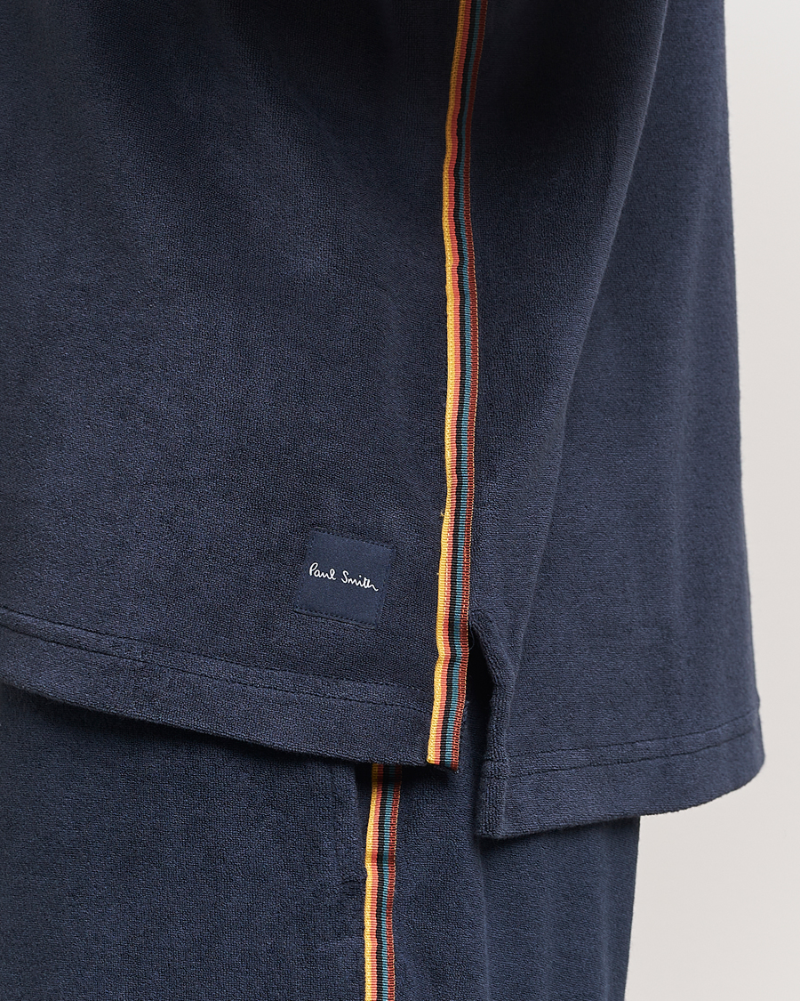 Herre | Polotrøjer | Paul Smith | Stripe Towelling Polo Navy