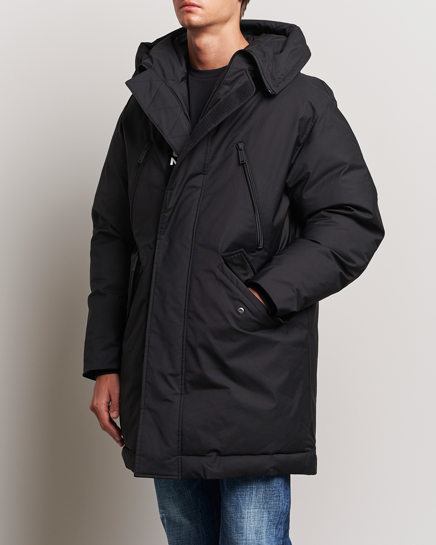 Men | Clothing | Dsquared2 | Canvas Parka Black