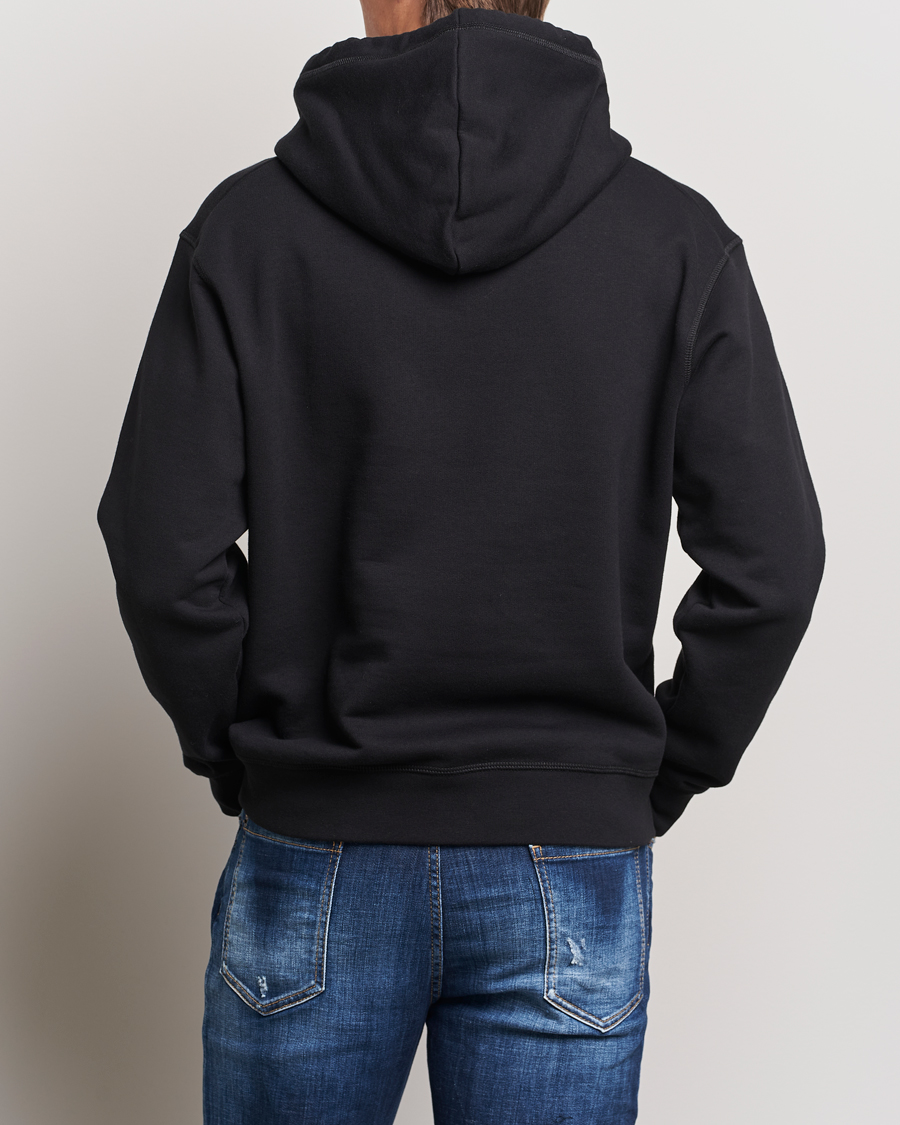 Herre | Trøjer | Dsquared2 | Bear Hoodie Black