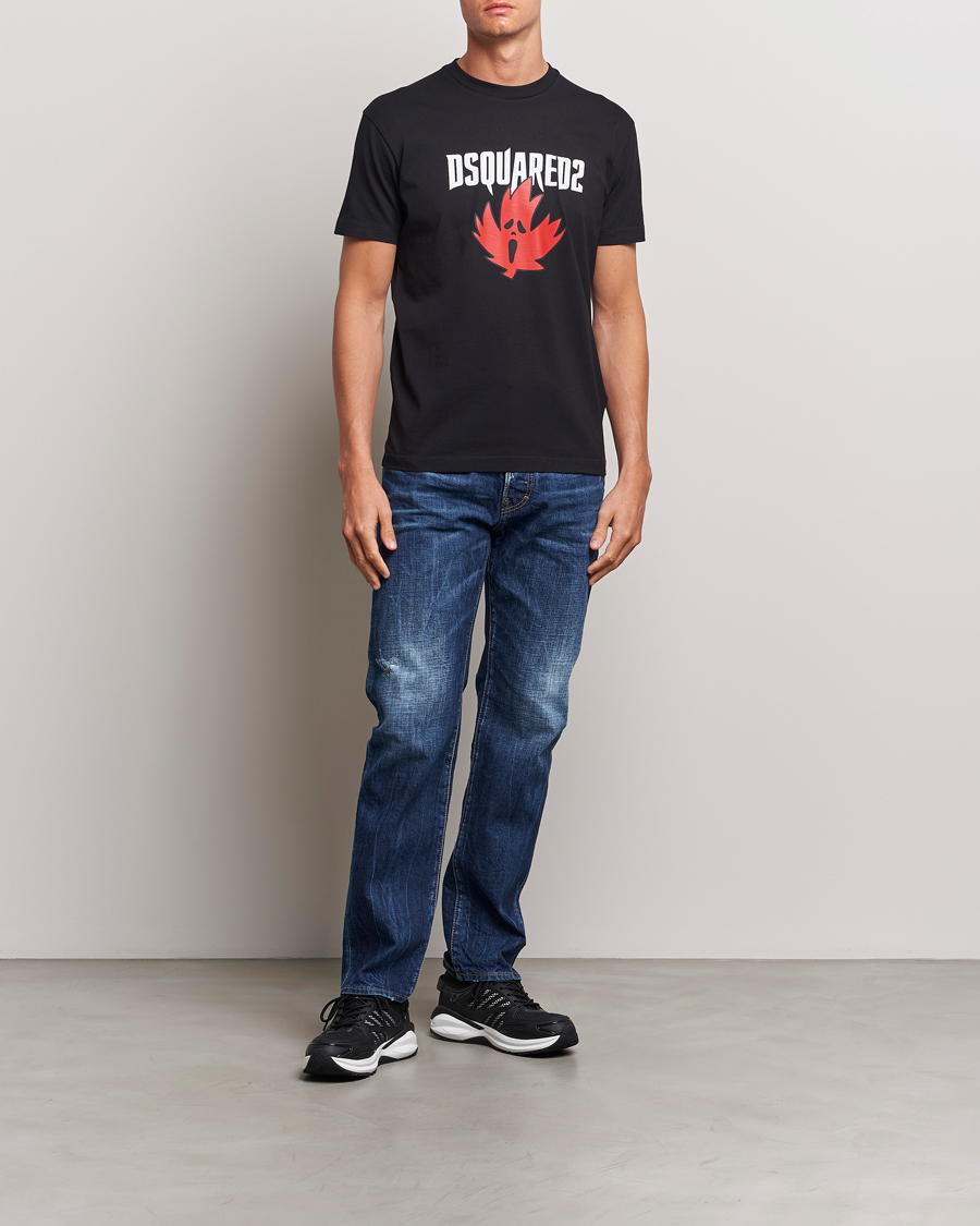 Herre | Jeans | Dsquared2 | 642 Loose Jeans Medium Blue