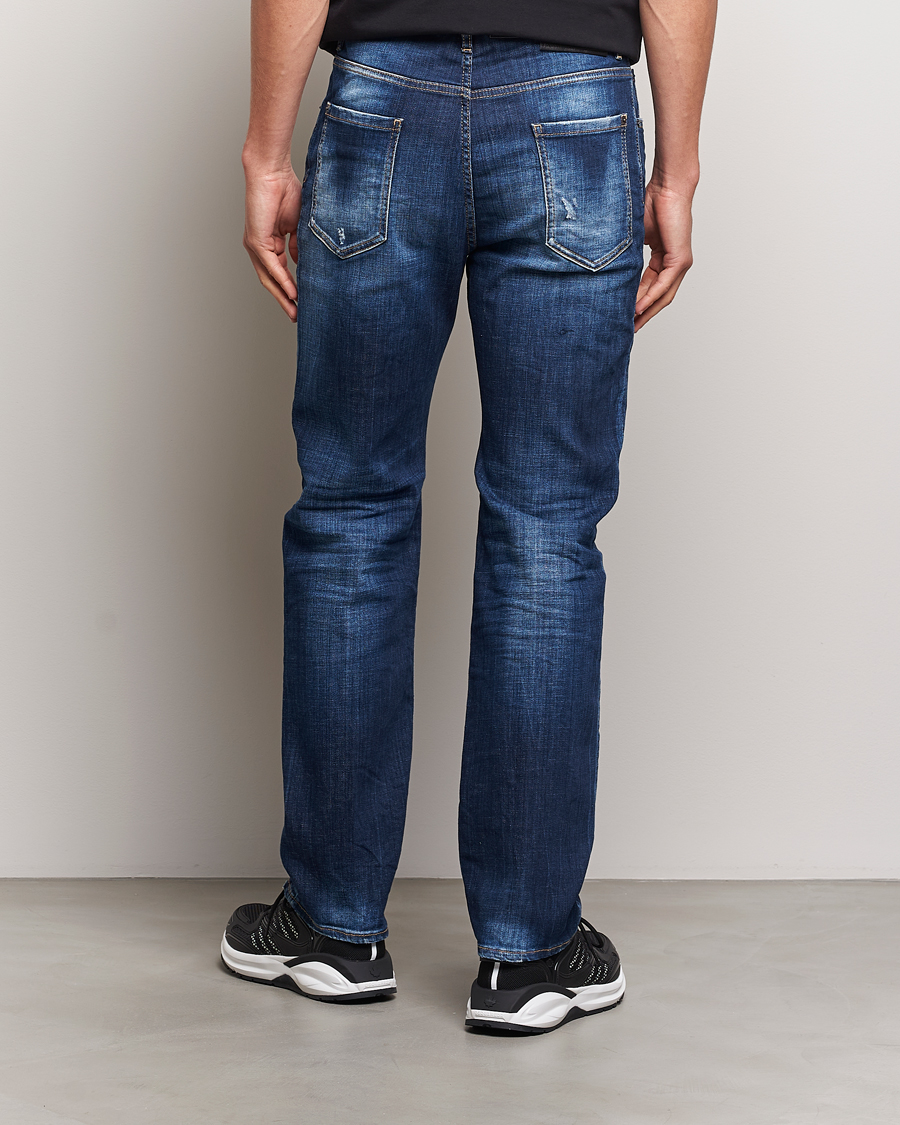 Herre | Jeans | Dsquared2 | 642 Loose Jeans Medium Blue