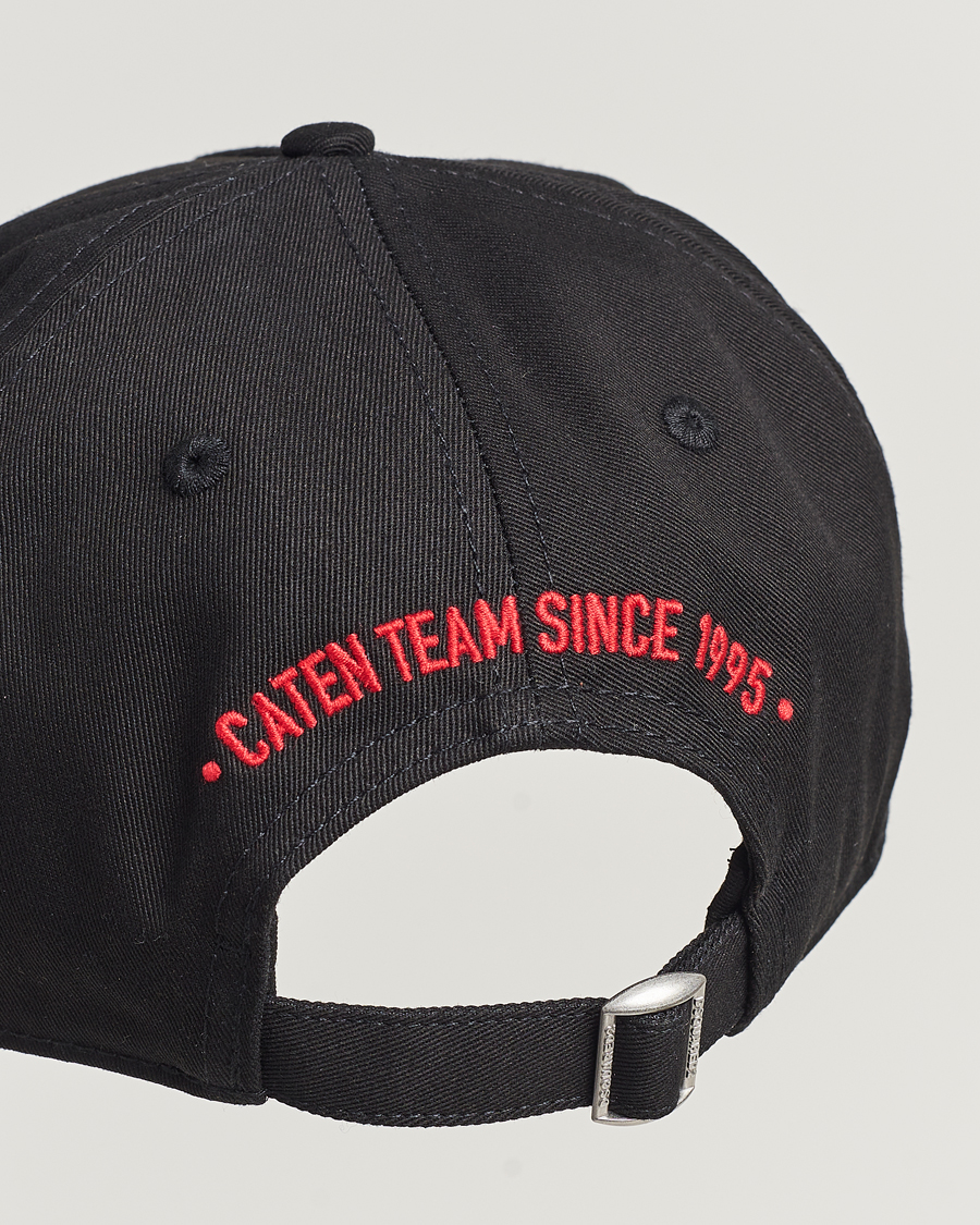 Herre | Dsquared2 Brothers Logo Baseball Cap Black | Dsquared2 | Brothers Logo Baseball Cap Black