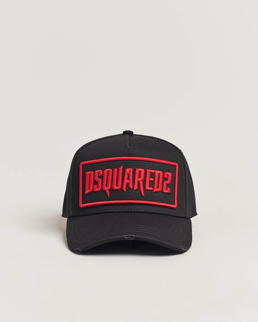 Herre | Dsquared2 Horror Baseball Cap Black | Dsquared2 | Horror Baseball Cap Black