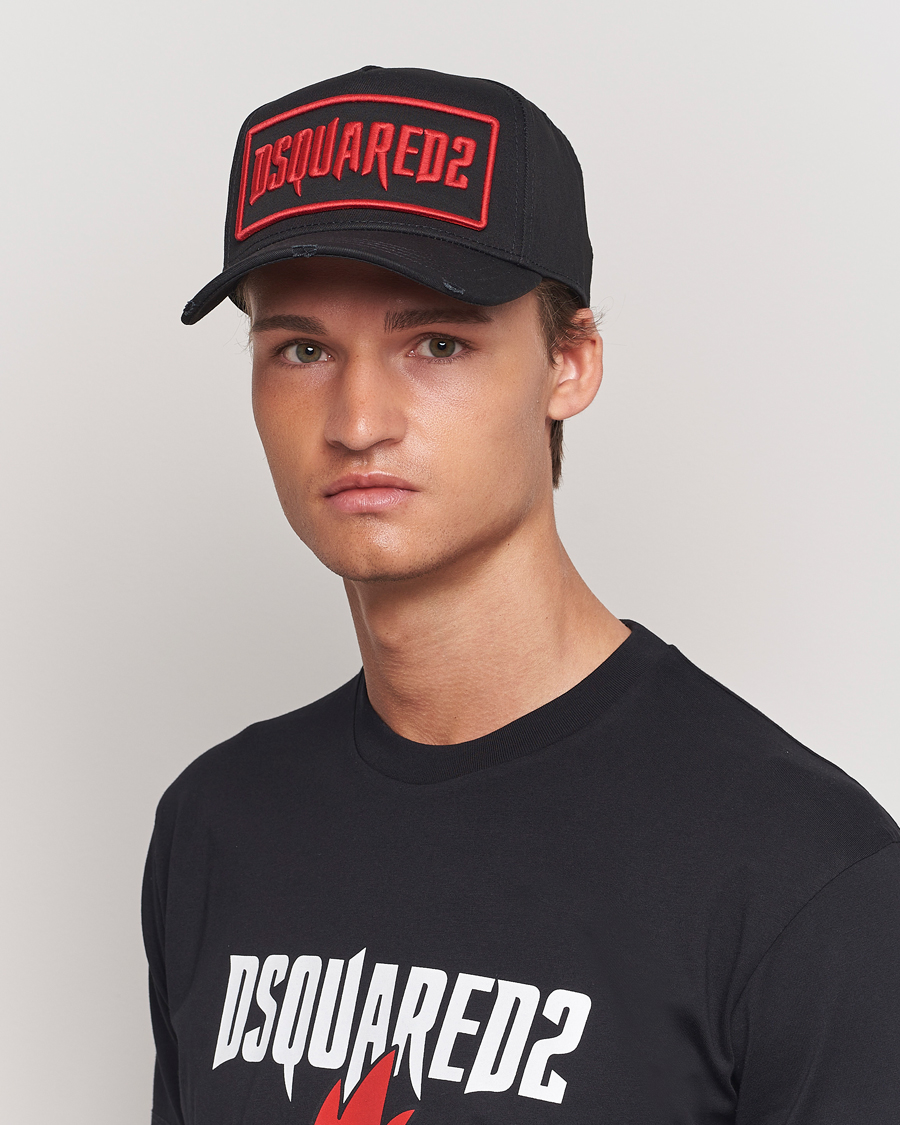 Herre | Kasketter | Dsquared2 | Horror Baseball Cap Black