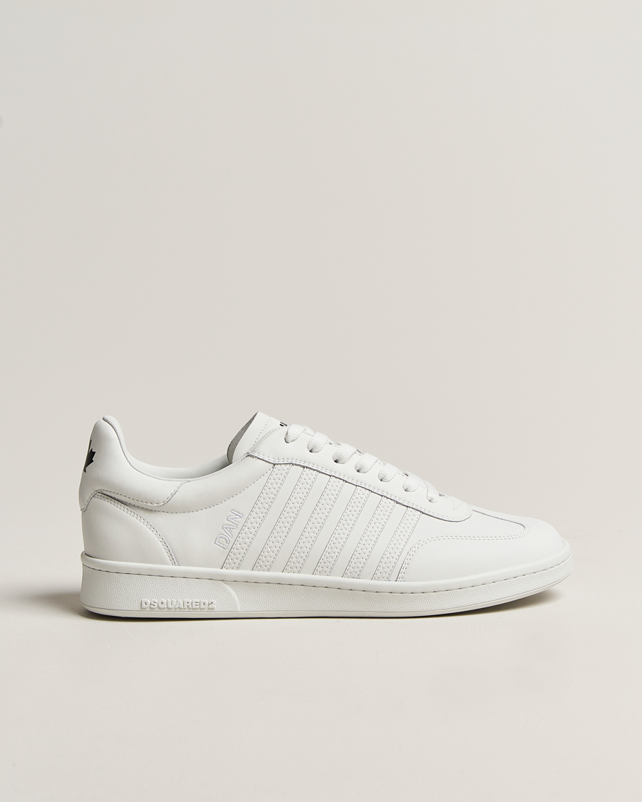 Herre | Dsquared2 Boxer Sneakers White | Dsquared2 | Boxer Sneakers White