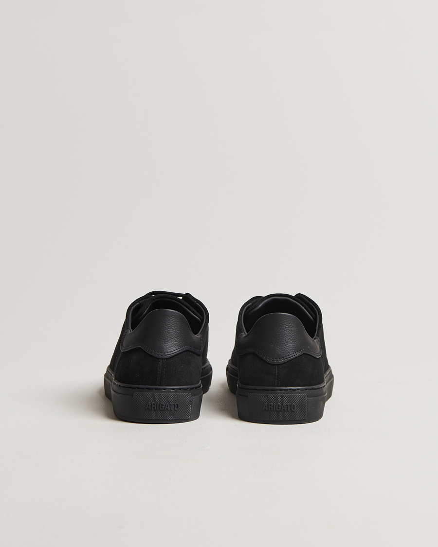 Herre | Axel Arigato Clean 90 Suede Cap Sneaker Black | Axel Arigato | Clean 90 Suede Cap Sneaker Black
